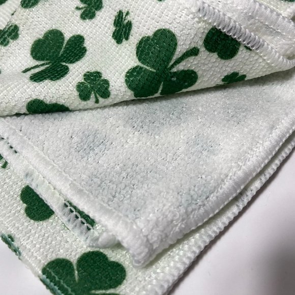 St. Patrick’s Day Kitchen Hand Towel Shamrock - Picture 4 of 8